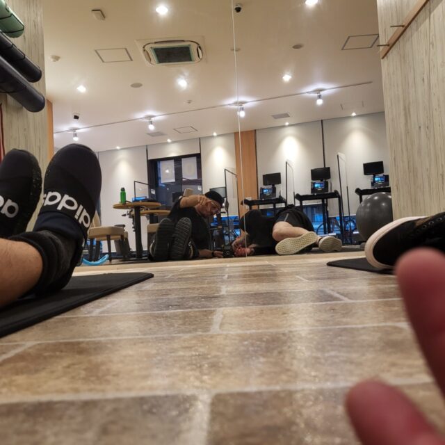 社員とジム～♪