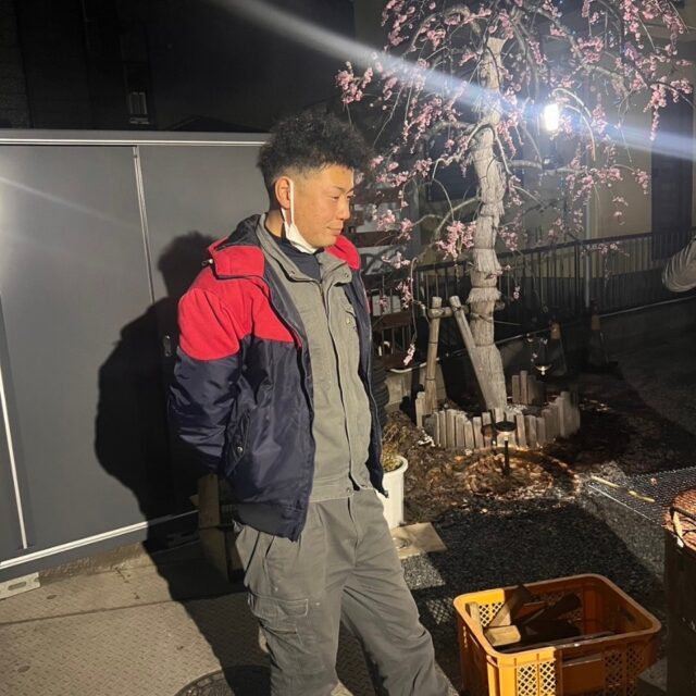 MFの梅花見?