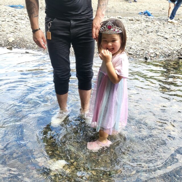 社員とぶどう狩り